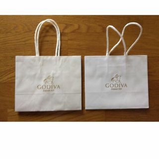 ゴディバ(GODIVA)のゴディバ GODIVA 紙袋 2枚(ショップ袋)