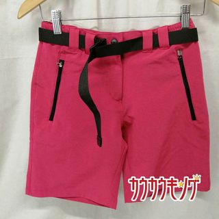 CMP ハーフパンツ ショートパンツ トレッキングパンツ サイズXXS(I40)  ピンク系 レディース(その他)