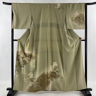 訪問着 身丈168.5cm 裄丈65.5cm 正絹 秀品 【中古】(着物)