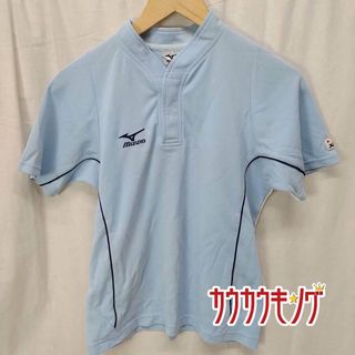 ミズノ(MIZUNO)のミズノ 半袖シャツ 卓球ウェア ユニフォーム JTTA ポロシャツ L ライトブルー レディース MIZUNO(卓球)