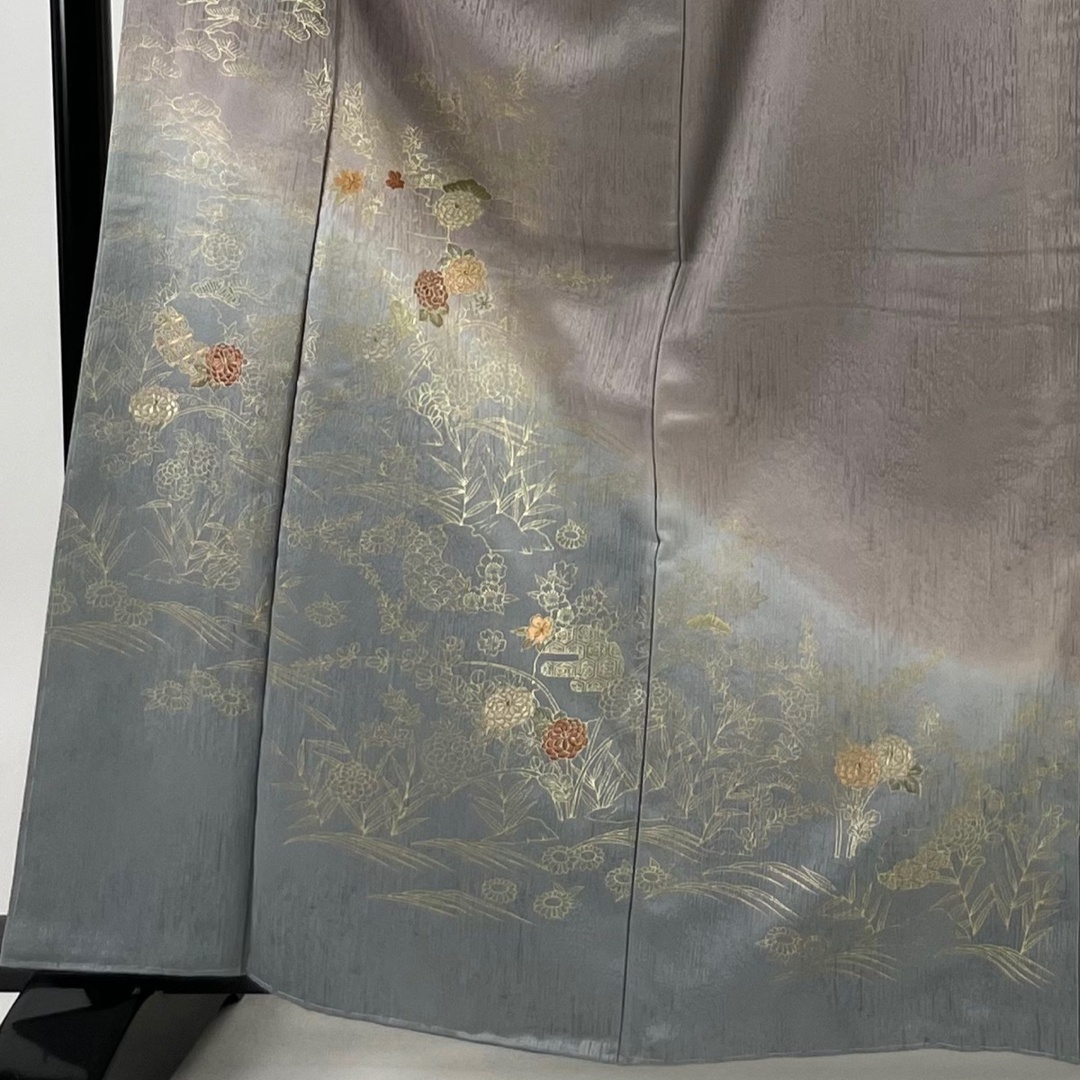 訪問着 身丈163cm 裄丈65.5cm 正絹 秀品 【中古】 レディースの水着/浴衣(着物)の商品写真