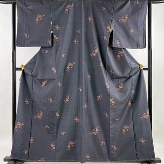 紬 身丈160cm 裄丈64cm 正絹 美品 秀品 【中古】(着物)