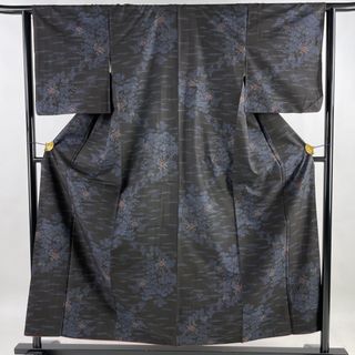 紬 身丈155.5cm 裄丈63cm 正絹 美品 秀品 【中古】(着物)