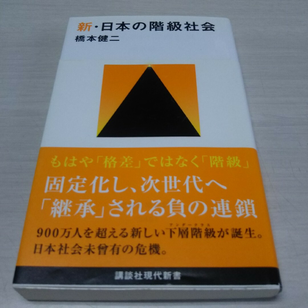 新・日本の階級社会 エンタメ/ホビーの本(その他)の商品写真