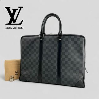 ルイヴィトン(LOUIS VUITTON)の■ルイ ヴィトン ダミエ・グラフィット■ PDV ビジネスバッグ カデナ・鍵付(ビジネスバッグ)