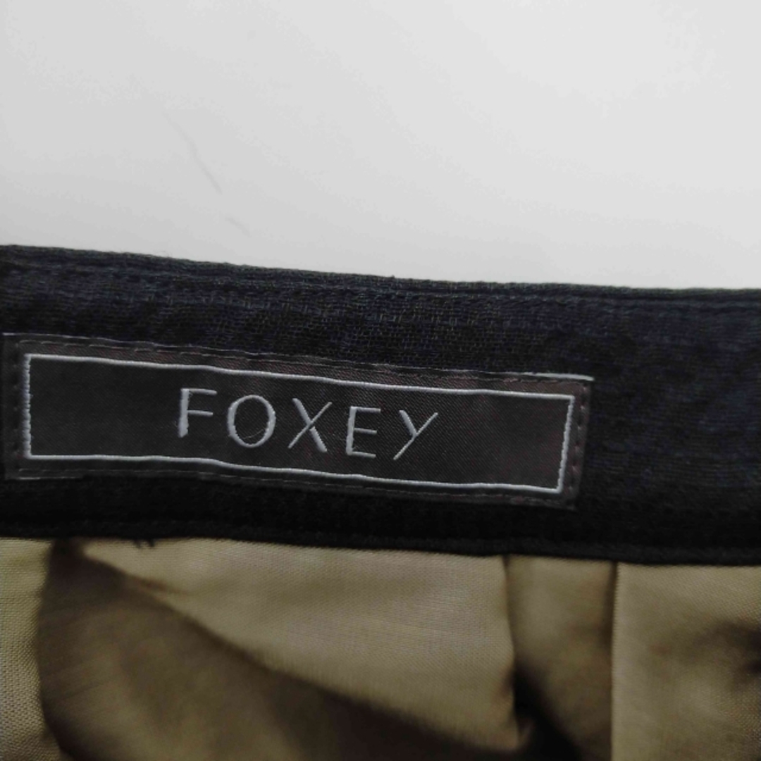 FOXEY(フォクシー)のFOXEY(フォクシー) 膝丈 ミモレ丈 フレア タック レディース スカート レディースのスカート(その他)の商品写真