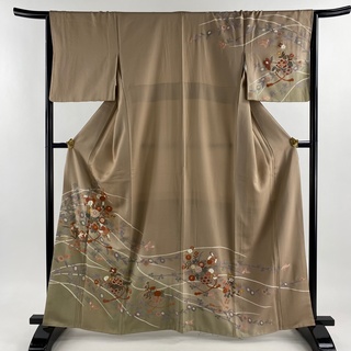 訪問着 身丈162cm 裄丈66cm 正絹 美品 秀品 【中古】(着物)