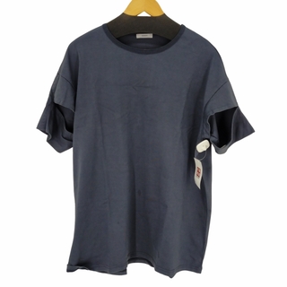 FEMMENT(ファモン) ギザコットンジャージースリットTシャツ レディース(Tシャツ(半袖/袖なし))