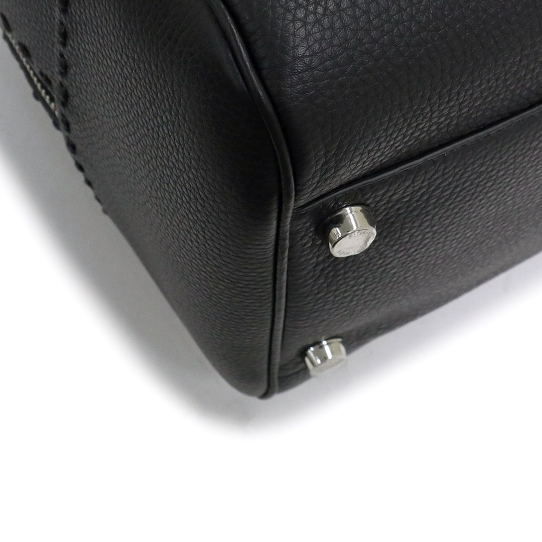 FENDI(フェンディ)のフェンディ セレリア ダッフルバッグ ミディアム トラベル ボストンバッグ カーフスキン レザー ブラック 黒 シルバー金具 7VV161 FENDI（新品・未使用品） メンズのバッグ(ボストンバッグ)の商品写真
