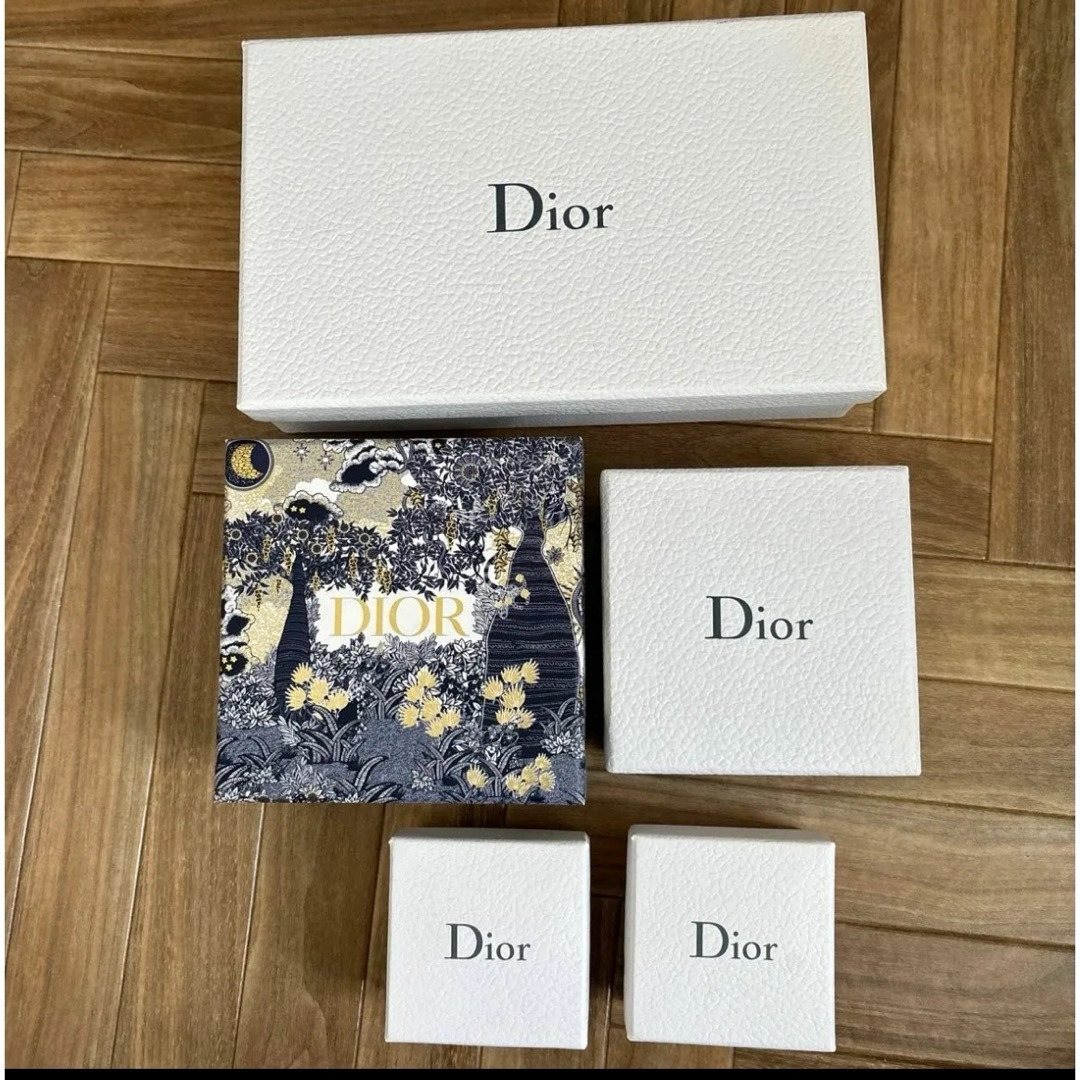 Christian Dior(クリスチャンディオール)のクリスチャン　ディオール　　空箱　　5種類　　まとめ売り レディースのファッション小物(その他)の商品写真