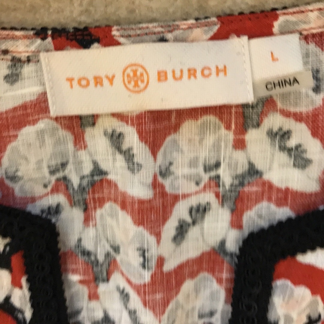 Tory Burch(トリーバーチ)の新品　トリーバーチ  リネンチュニック レディースのトップス(チュニック)の商品写真