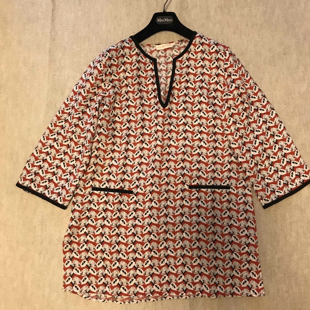 Tory Burch(トリーバーチ)の新品　トリーバーチ  リネンチュニック レディースのトップス(チュニック)の商品写真