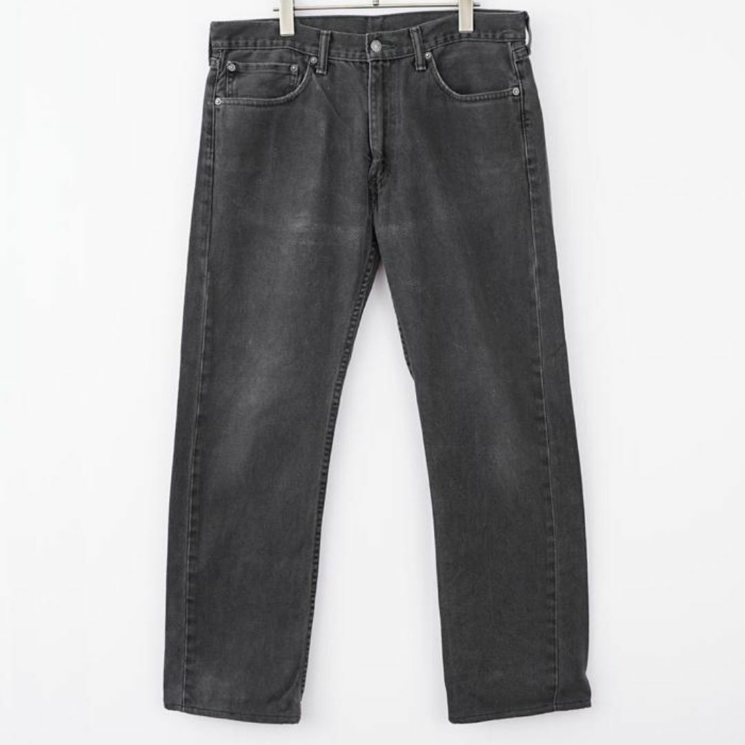 Levi's(リーバイス)のリーバイス505 Levis W34 ブラックデニム 黒 ストレート 9089 メンズのパンツ(デニム/ジーンズ)の商品写真