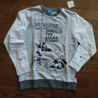 新品 ディズニーランド  オズワルド　シャツトレーナー　サイズS(Tシャツ/カットソー(七分/長袖))