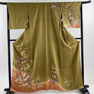 訪問着 身丈162cm 裄丈65.5cm 正絹 美品 秀品 【中古】(着物)