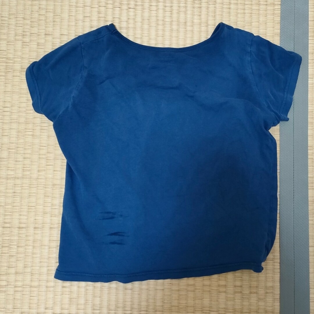 レディース　半袖Ｔシャツ　ネイビー レディースのトップス(Tシャツ(半袖/袖なし))の商品写真