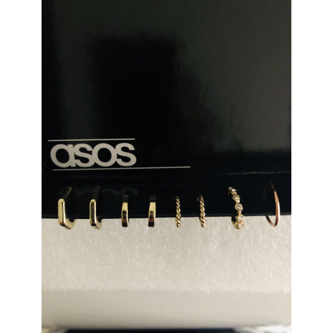 asos(エイソス)の〜ゴールドイヤーカーフ・セット〜 レディースのアクセサリー(イヤーカフ)の商品写真