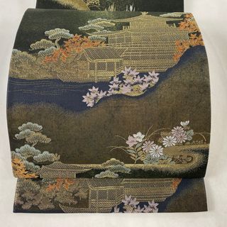 袋帯 美品 秀品 六通 正絹 【中古】(帯)