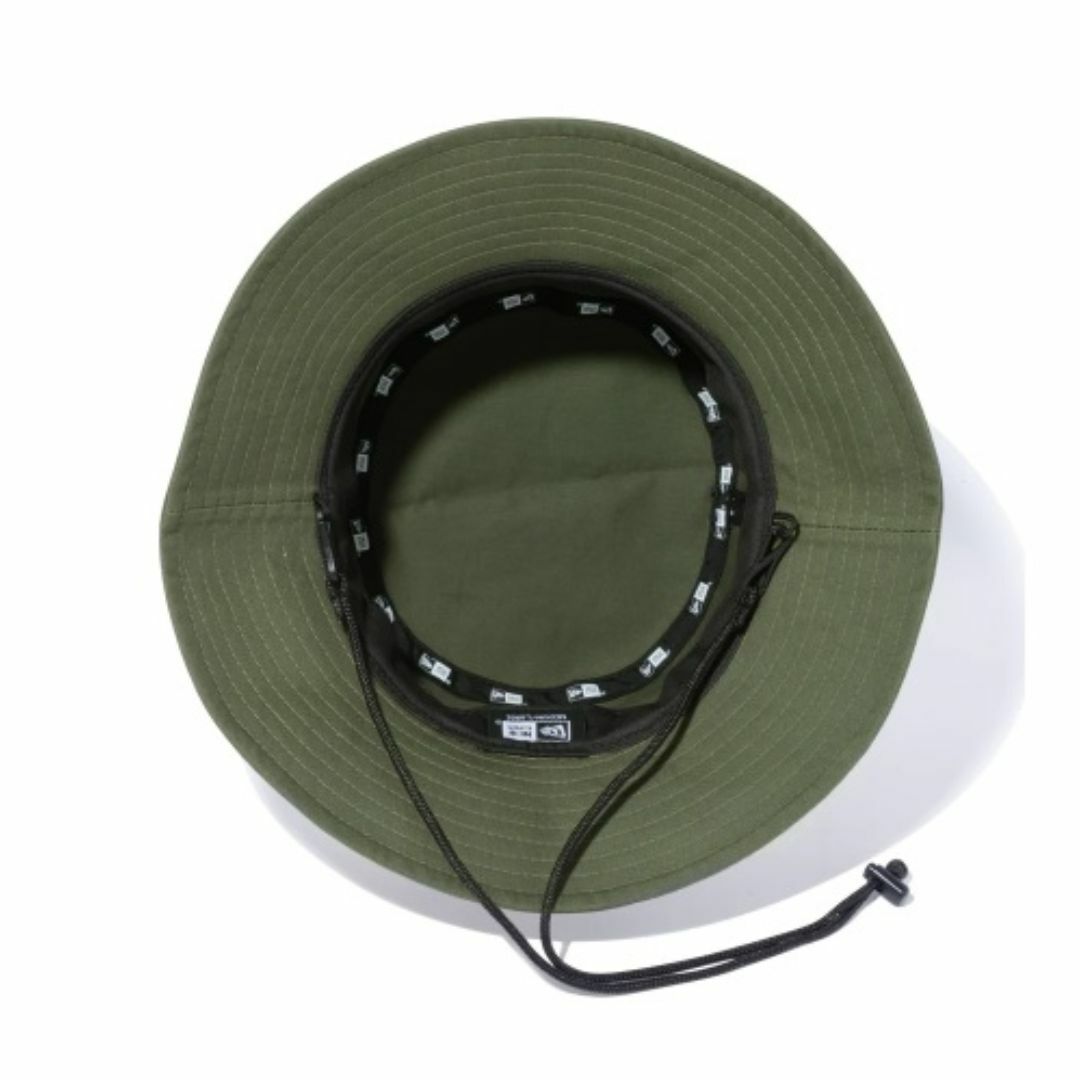NEW ERA(ニューエラー)のあご紐着脱可能　新品未使用NEW ERAアドベンチャー　オリーブL/XL61CM メンズの帽子(ハット)の商品写真