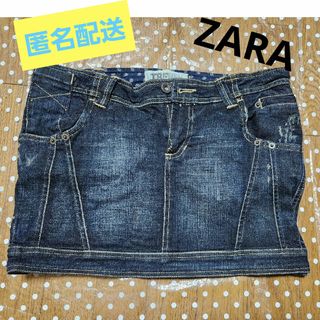 ザラ(ZARA)のミニスカート　ZARA　デニム(ミニスカート)