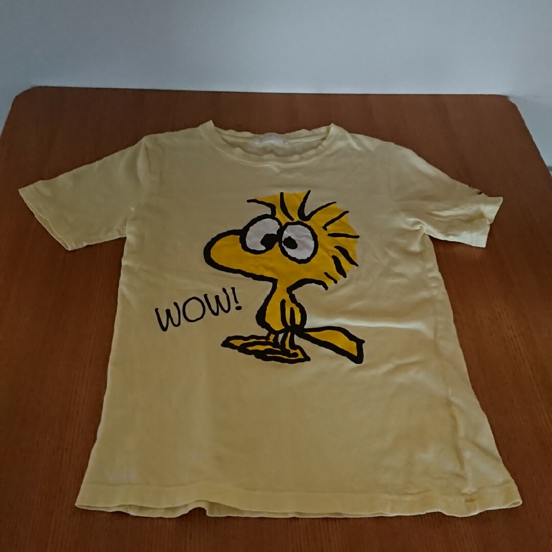 SNOOPY(スヌーピー)のスヌーピー ウッドストック Tシャツ S レディースのトップス(Tシャツ(半袖/袖なし))の商品写真