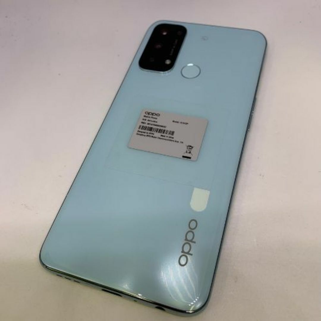 【中古品】OPPO Reno Softbank   A101OP グリーン  スマホ/家電/カメラのスマートフォン/携帯電話(スマートフォン本体)の商品写真