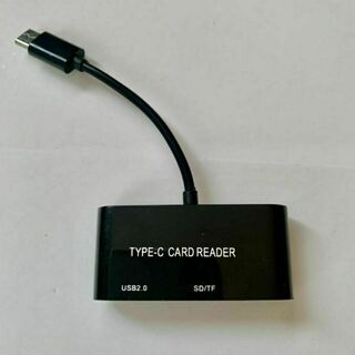 変換アダプター タイプc SDカードリーダー & USB Android Mac(その他)