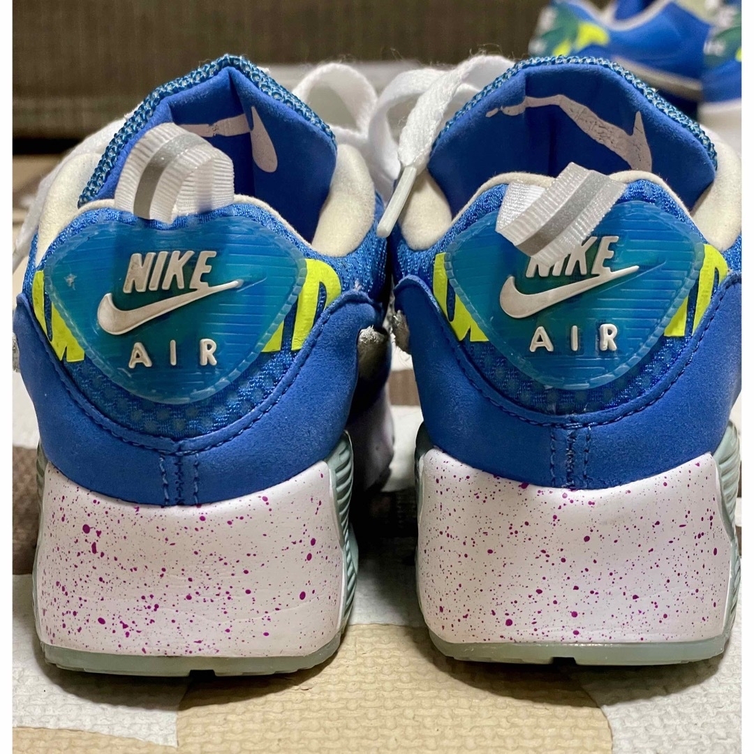 NIKE(ナイキ)の17cm アンディーフィーテッド× NIKEエアマックス 90 キッズサイズ キッズ/ベビー/マタニティのキッズ靴/シューズ(15cm~)(スニーカー)の商品写真