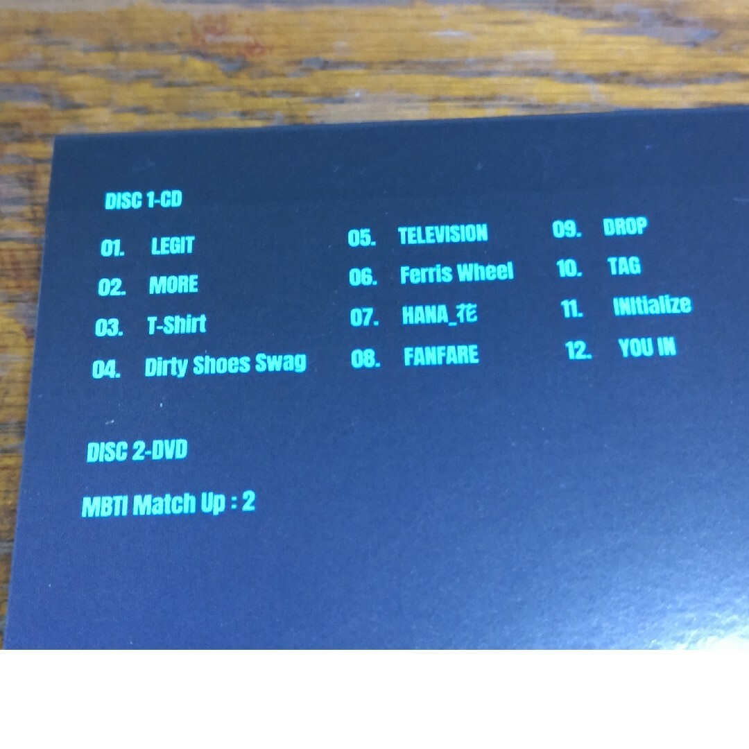 INI(アイエヌアイ)のMATCH　UP（初回限定盤／BLUE　Ver．） エンタメ/ホビーのCD(ポップス/ロック(邦楽))の商品写真