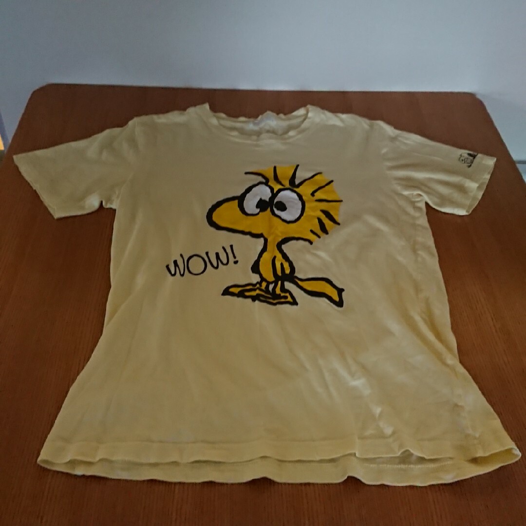 SNOOPY(スヌーピー)のスヌーピー ウッドストック Tシャツ L メンズのトップス(Tシャツ/カットソー(半袖/袖なし))の商品写真