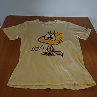 スヌーピー(SNOOPY)のスヌーピー ウッドストック Tシャツ L(Tシャツ/カットソー(半袖/袖なし))