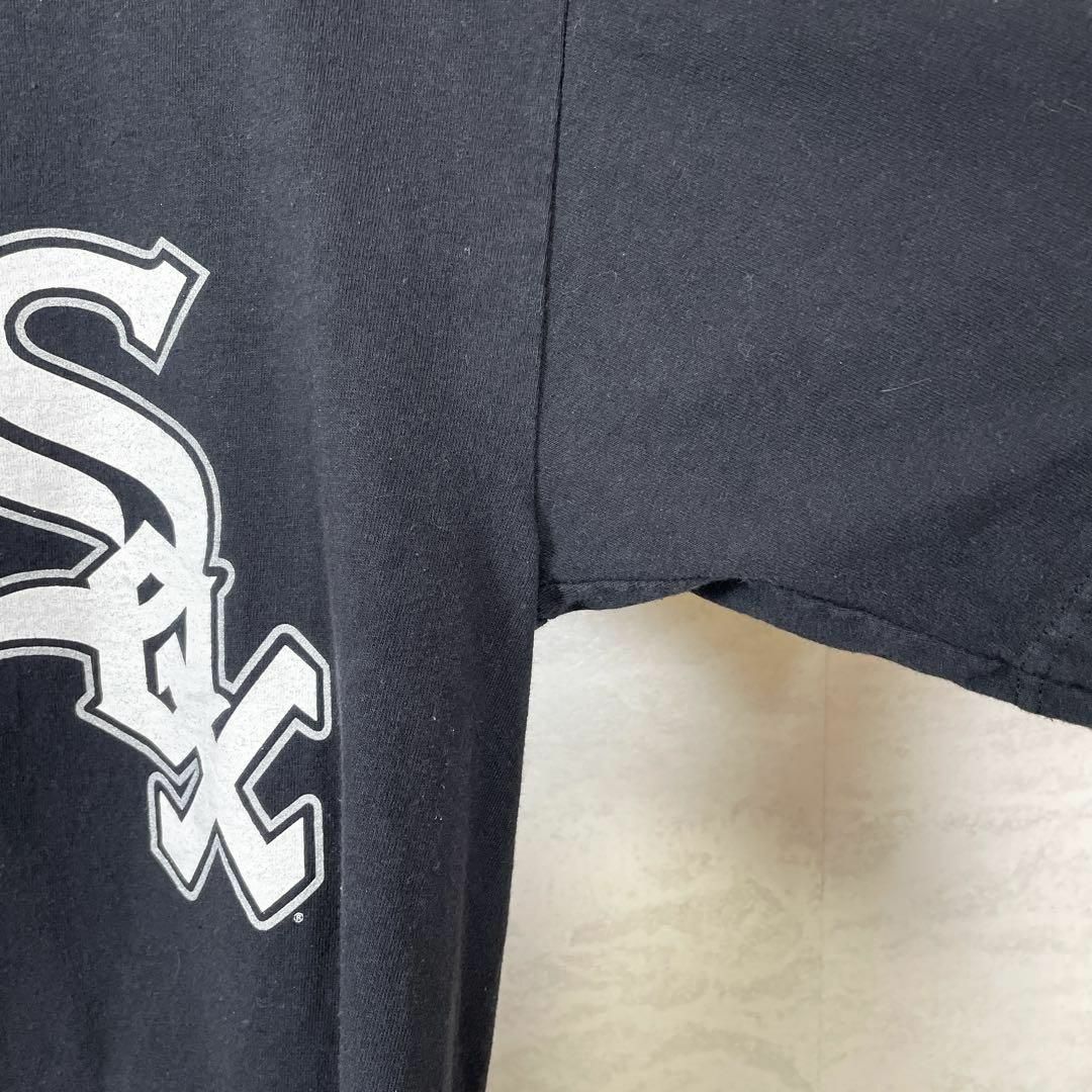 MLB(メジャーリーグベースボール)のMLB　メジャーリーグ　ホワイトソックス　半袖Ｔシャツ　サイズＭ　メンズ　古着 メンズのトップス(Tシャツ/カットソー(半袖/袖なし))の商品写真