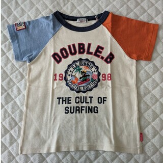 ダブルビー(DOUBLE.B)の【最終価格】ミキハウス　ダブルビー　半袖Tシャツ　120 店舗限定(Tシャツ/カットソー)