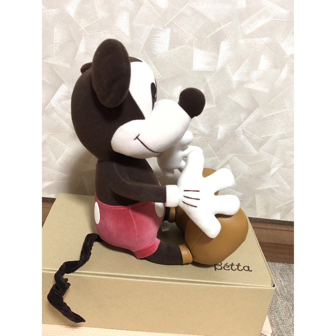 Disney(ディズニー)のミッキーマウス　アンティーク風 エンタメ/ホビーのおもちゃ/ぬいぐるみ(ぬいぐるみ)の商品写真