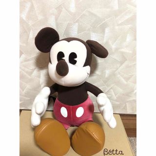 ディズニー(Disney)のミッキーマウス　アンティーク風(ぬいぐるみ)