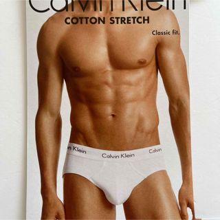 カルバンクライン(Calvin Klein)のカルバンクライン　メンズビキニ　S(XS) ホワイト　白ブリーフ　メンズインナー(その他)