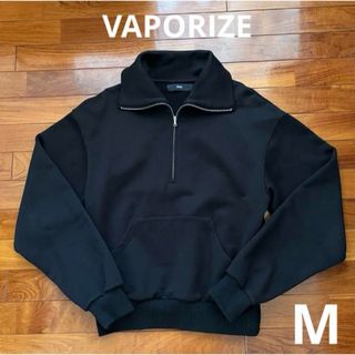 ヴェイパライズ(VAPORIZE)の中古 Mサイズ VAPORIZE Half Zip Sweat ヴェイパライズ(パーカー)