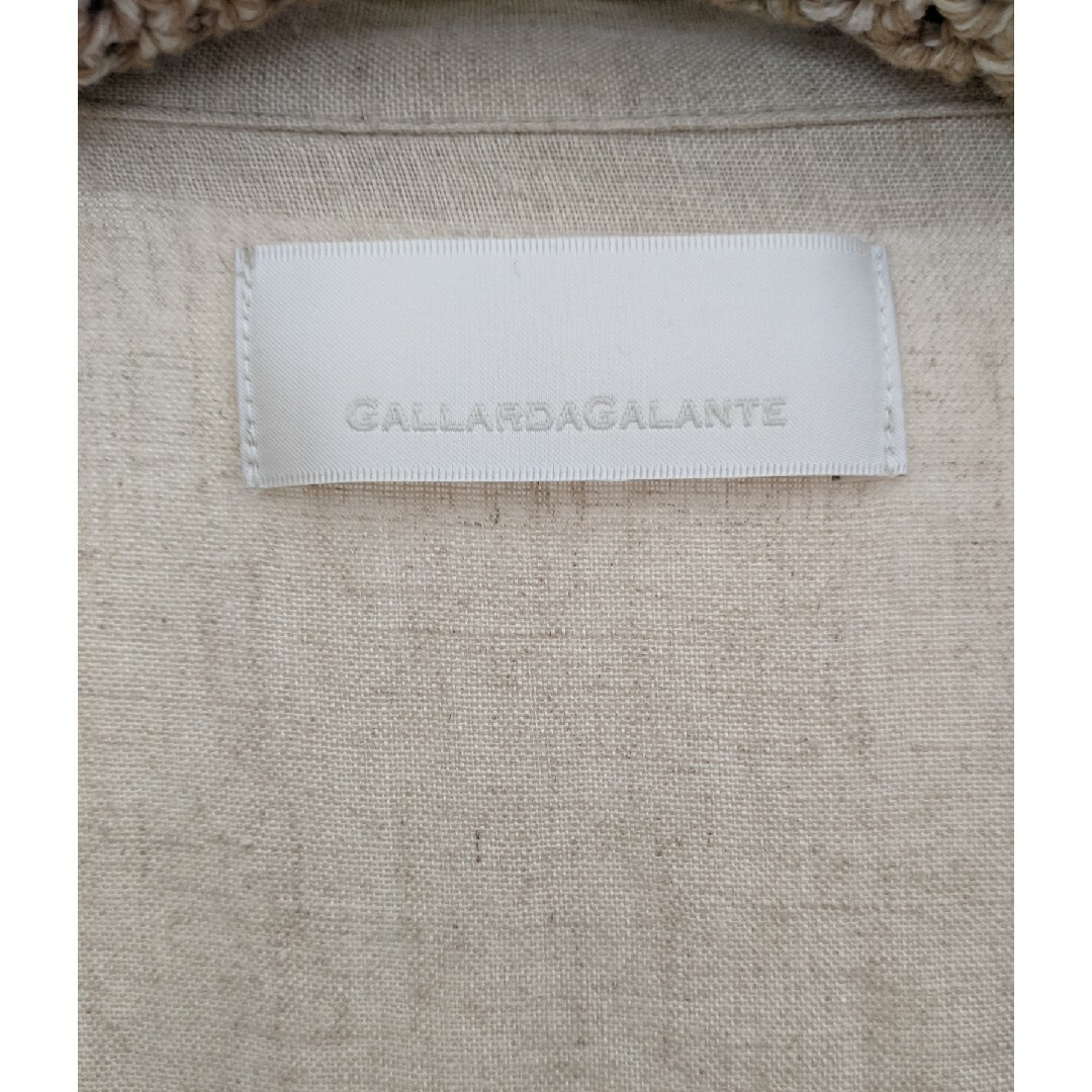 GALLARDAGALANTE  リネン　麻　シャツ　ブラウス レディースのトップス(シャツ/ブラウス(長袖/七分))の商品写真