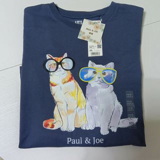 PAUL & JOE - 新品タグ付き ユニクロ ポール＆ジョー Ｔシャツ 猫の人気アイテム Ｔシャツ