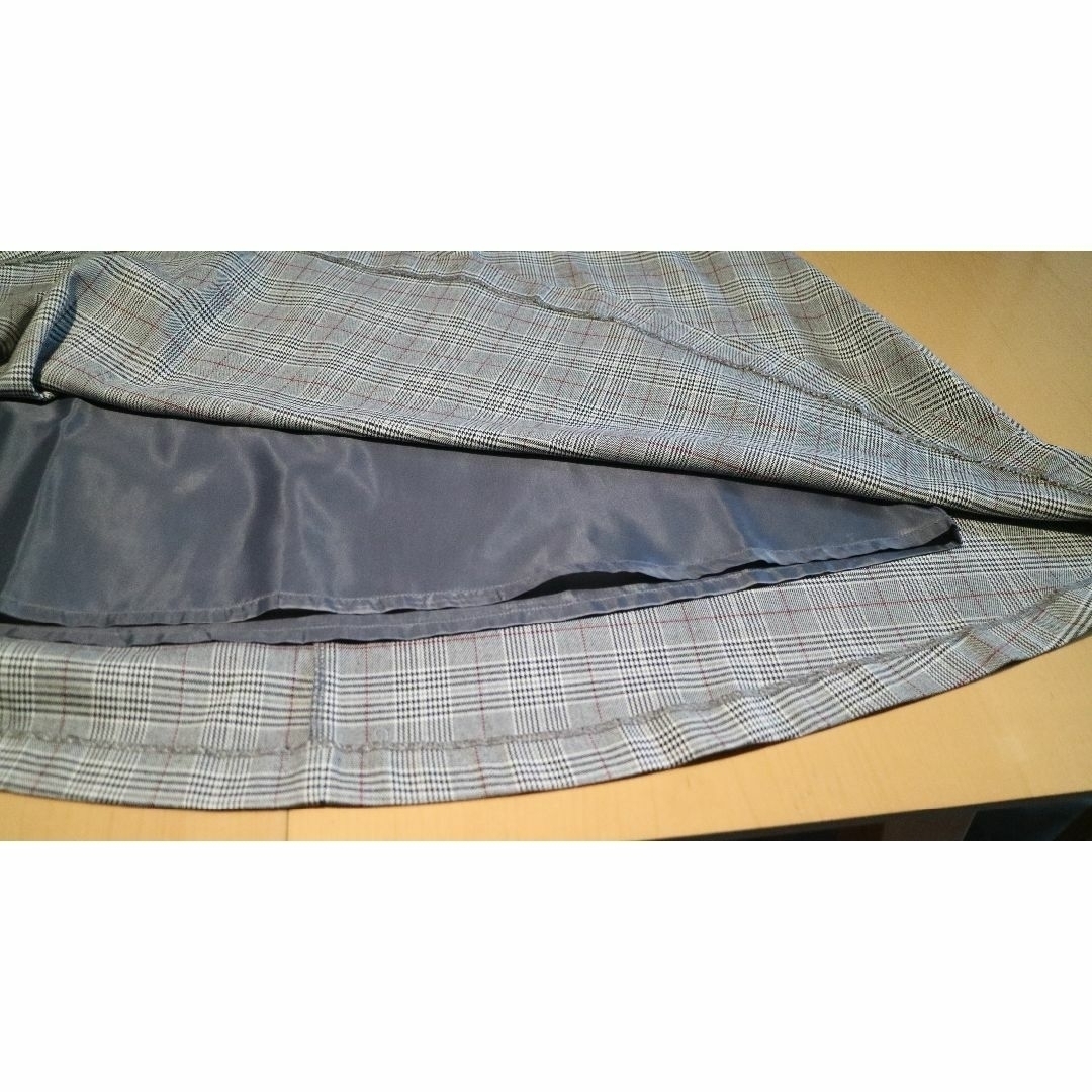 COLZA(コルザ)のC・O・L・Z・A　チェックジャンパースカート　長め　Mサイズ レディースのスカート(その他)の商品写真