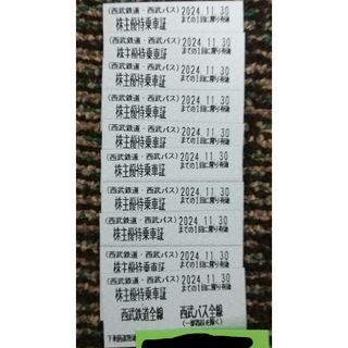 新着 西武ホールディングス 株主優待乗車証（きっぷ）10枚(その他)