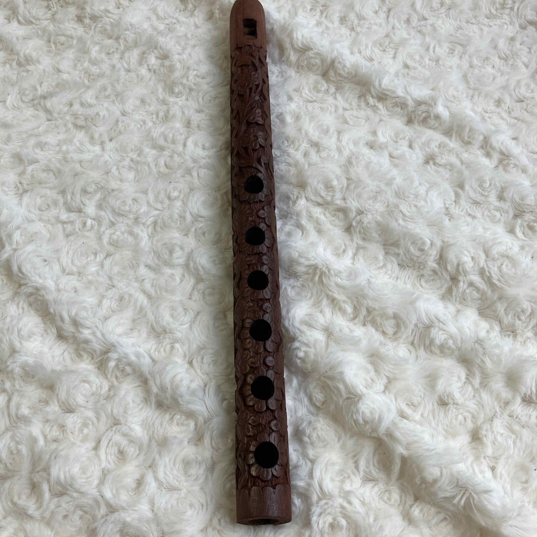 バンスリ--インドの木製縦笛 楽器の管楽器(その他)の商品写真