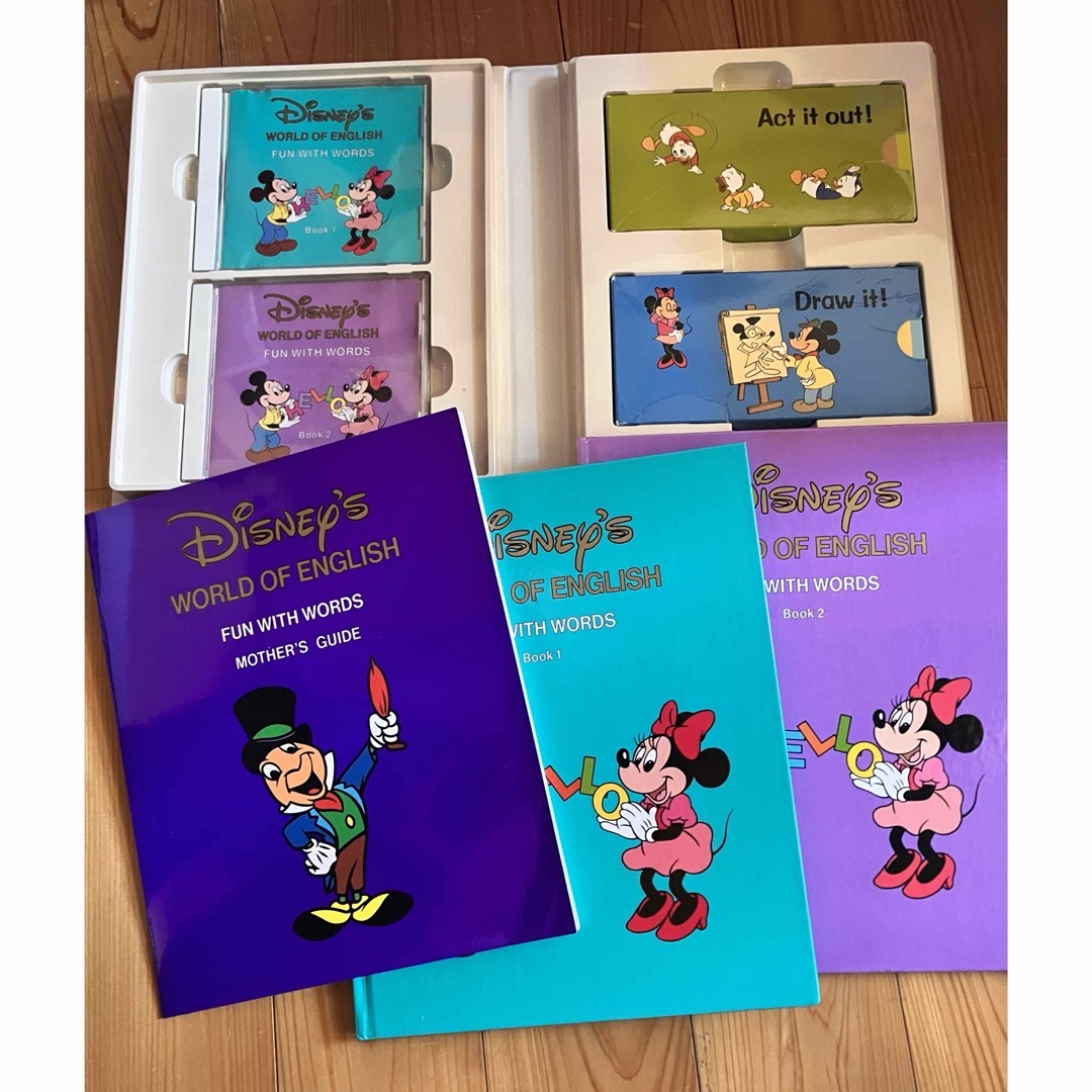 Disney(ディズニー)のディズニー英語システム単語カードCD キッズ/ベビー/マタニティのおもちゃ(知育玩具)の商品写真
