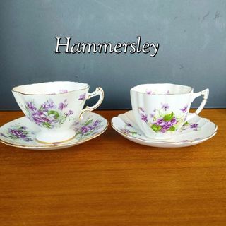 ハマースレイ Hammersley バイオレット カップ＆ソーサー すみれ 希少