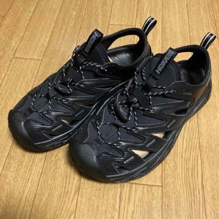 ホカオネオネ(HOKA ONE ONE)のホカオネオネ ホパラ HOPARA ブラック26.0(サンダル)