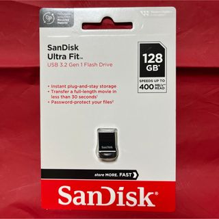 SanDisk - Sandisk USBメモリ Ultra Fit 128gb