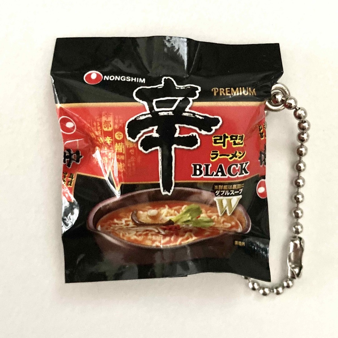 食品ガチャガチャ 麺類ミニチュアマスコットキーホルダー 六百円以下送料無料匿名 レディースのファッション小物(キーホルダー)の商品写真