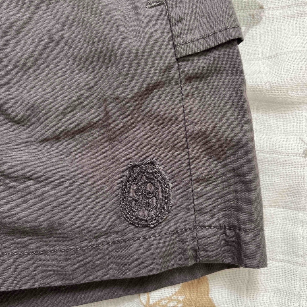 Branshes(ブランシェス)のブランシェス　ショートパンツ　グレー　80cm キッズ/ベビー/マタニティのベビー服(~85cm)(パンツ)の商品写真