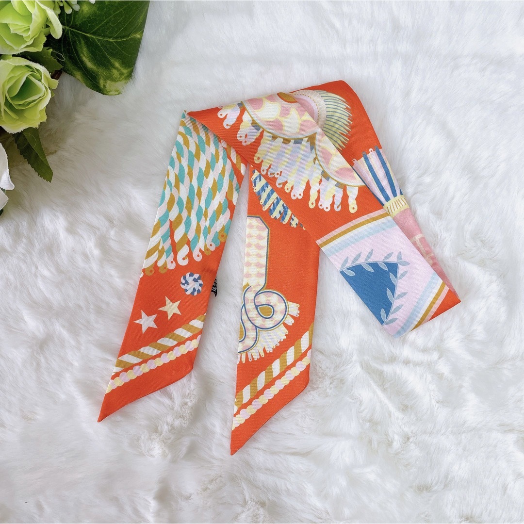 361番　スカーフ レディースのファッション小物(バンダナ/スカーフ)の商品写真