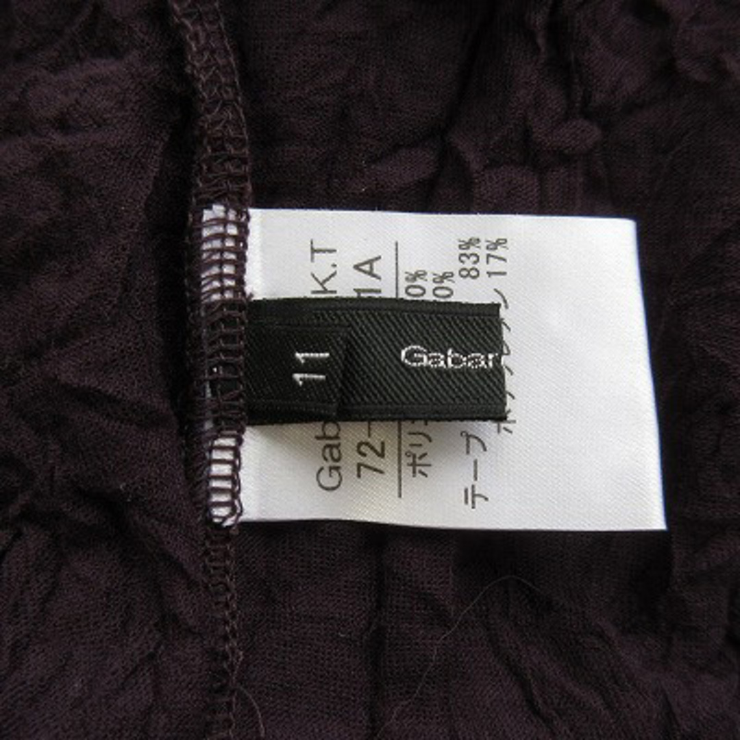 ギャバジンケーティー Gabardine K.T カットソー ハイネック レース レディースのトップス(カットソー(長袖/七分))の商品写真